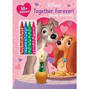 Disney: Together Forever! - (Color & Activity with Crayons) by  Delaney Foerster (Paperback) - 1 of 1