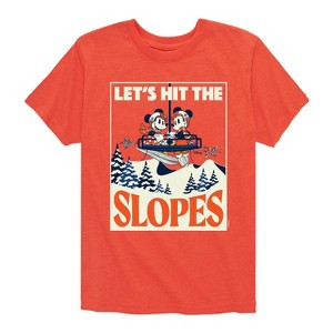 Boys' - Disney - Let's Hit The Slopes Short Sleeve Graphic T-Shirt - 1 of 4
