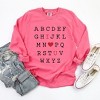 Simply Sage Market Women's Alphabet I Love You Long Sleeve Garment Dyed Tee - 2 of 4