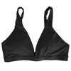 NPolar "Women’s Deep V-Neck Sports Bra, Padded Strappy Crop Top with Removable Pads for Gym & Yoga" Black Size XL - 3 of 4