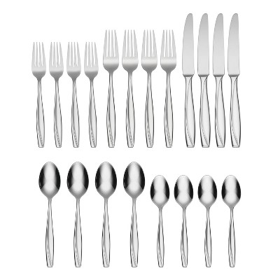 Camlynn Mirror Stainless Steel 20-Piece Flatware Set, Service for 4