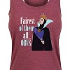 Women's - Disney Princess - Fairest of Them all Obvs Graphic Racerback Tank - 2 of 4