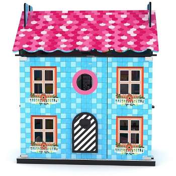 J'ADORE Girls' Doll Party House with 25 Pieces