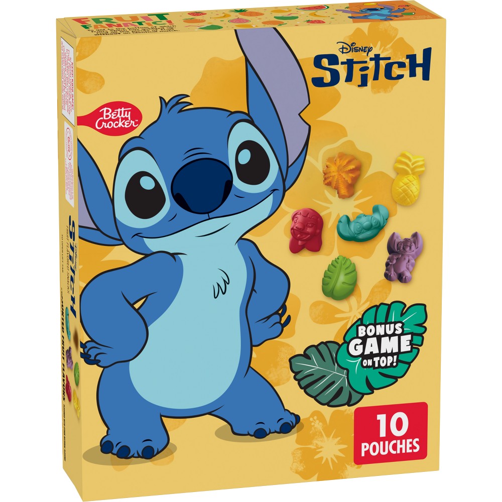 Betty Crocker Fruit Shapes Lilo & Stitch Fruit Snacks - 8oz/10ct