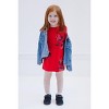 Disney Minnie Mouse Girls Denim Jacket and Dress Toddler to Big Kid - image 3 of 4