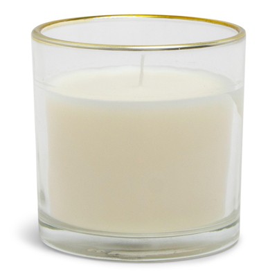 Clarity Core Frosted Glass Wellness Jar Candle White 12oz - Casaluna&trade;: Soy & Coconut Wax, Ginger-Bergamot Scent, 55hr Burn