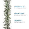 NOMA Snow Dusted Berry 9 Ft Pre Lit Christmas Garland Home Holiday Mantle Decor - 4 of 4