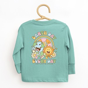 The Juniper Shop SmileyWorld Earth Day Every Day Toddler Long Sleeve Tee - 1 of 4