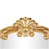 Olivia & May 38"x24" Metal Ornate Baroque Oval Wall Mirror Gold - 3 of 4