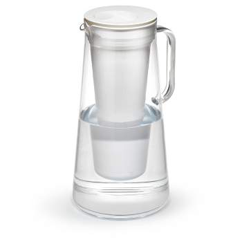 LifeStraw Home 10-Cup Water Filter Pitcher - White
