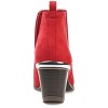 Journee Collection Womens Issla Pull On Stacked Heel Booties - 3 of 4