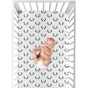 Sweet Jojo Designs Boy Baby Fitted Crib Sheet Woodland Camo Black and White - 4 of 4