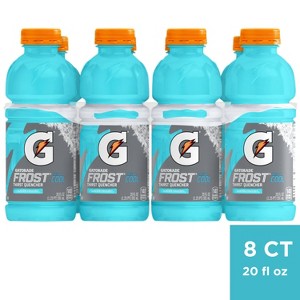 Gatorade Frost Glacier Freeze Sports Drink - 8pk/20 fl oz Bottles - 1 of 4