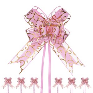 Unique Bargains Plastic Waterproof Tear-Resistant Deformation-Proof Ribbon Pull Bows 20 Pcs - 1 of 4