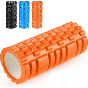 Foam Roller for Gym Equipment - Lightweight Blue Foam Rollers for Muscles and Back Massagers - 1 of 4