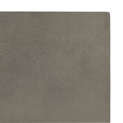 Mazza Dark Grey Concrete Outdoor Accent Stool