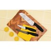 Dura Culina® Artistic Edge 3-Piece Printed Kitchen Knife Set with Blade Guards - Marble - 2 of 4