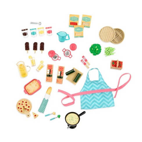 Mix & Bake, 6-inch Doll Kitchen Accessories