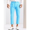 INSPIRE CHIC Men's Stretch Pleated Front Formal Dress Pants - 2 of 4