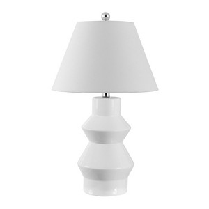 Larcia Table Lamp - White - Safavieh. - 1 of 3