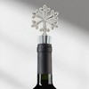 Unique Bargains Christmas Snowflake Bottle Stopper Zinc Alloy Aluminum Alloy TPR 4.25"x1.46"x0.79" 1 Pc - 2 of 3