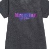 Girls' - Monster High - Toddler And Youth Girls Fleece Dress Graphic Short Sleeve Fleece Dress - 2 of 3
