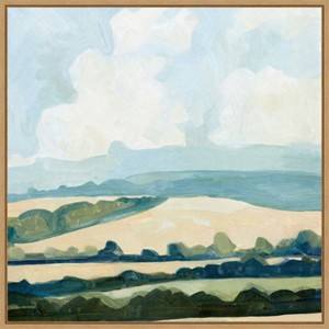 Amanti Art Fieldscape II by Emma Caroline Canvas Wall Art Print Framed 22 x 22-in. - 1 of 4
