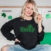 Simply Sage Market Women's Graphic Sweatshirt Lucky Bold - 2 of 3