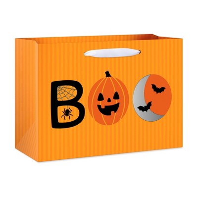 Medium Horizontal Halloween Gift Bag Fun Icons