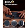 Generic Full-Grain Leather Wallet,Luxuriously marbled Slim Wallet,Airtag Wallet - 3 of 4