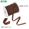 Unique Bargains Metallic Velvet Flexible Ribbon for Crafts 3/8 Inch x 50 Yards 1 Pc - 3 of 4