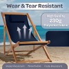 Lavish Home Reclining Beach Lounge Chair - 4 of 4