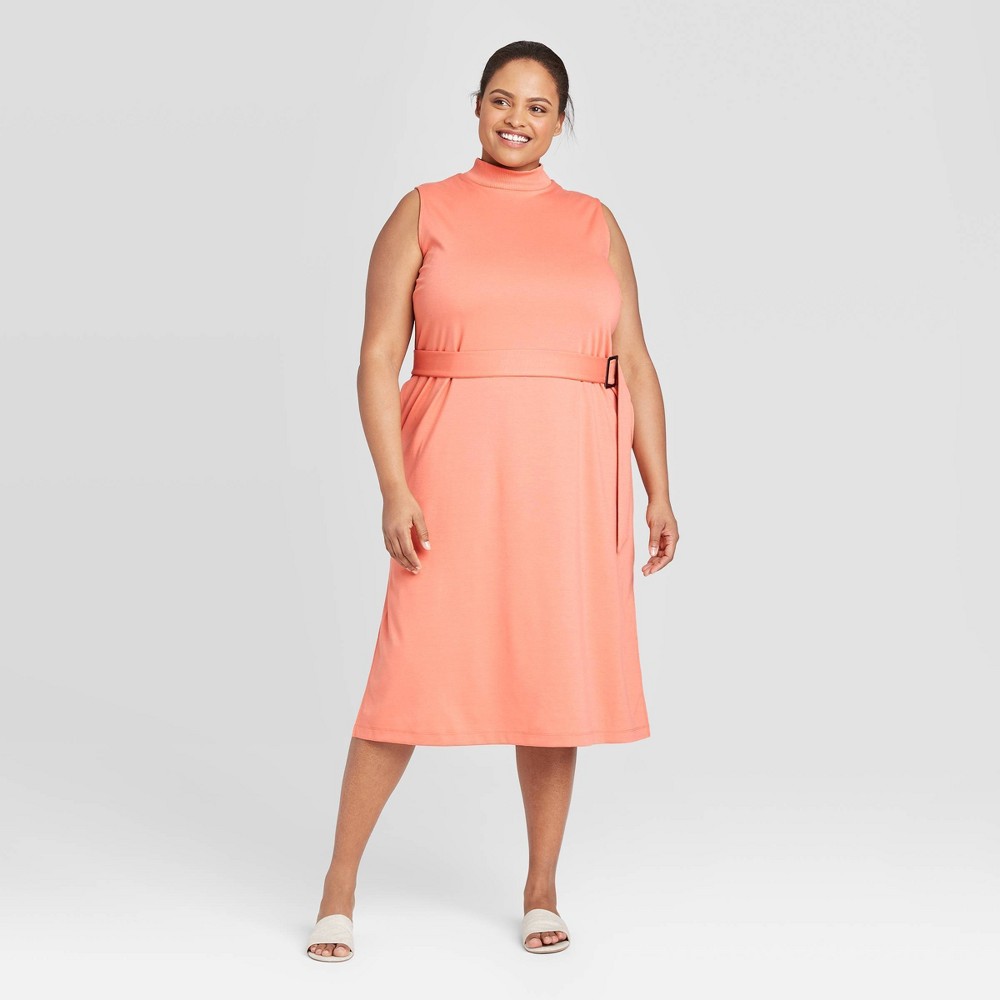 Women's Plus  Sleeveless Dress - Prologue Orange 3X was $29.99 now $16.49 (45.0% off)