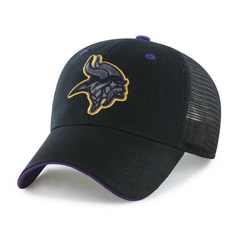 Minnesota vikings cap black hotsell