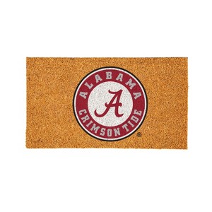 EvergreenNCAAAlabama Crimson Tide Logo Natural Coir 28 x 16 Inches Indoor Outdoor Doormat - 1 of 4