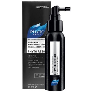 PHYTO RE30 Anti-Grey Hair Treatment Spray (1.69 oz) Anti-Gray Hair Action, Hair Pigmenting Technology - 1 of 4