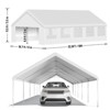 COZONY Heavy Duty Party Tent Outdoor Canopy with Removable Sidewalls for Wedding Birthday and Events - 3 of 4