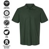 Men's Ohio University Primary Mark Cotton Polo Short Sleeve T-Shirt - 4 of 4
