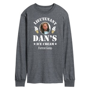 Men's - Forrest Gump - Lieutenant Dan's Ice Cream Long Sleeve Graphic T-Shirt - 1 of 4