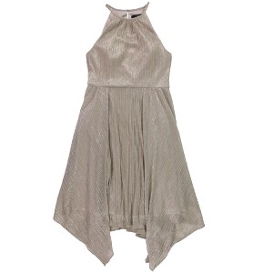 Alex Evenings Womens Handkerchief Hem A-line Dress - 1 of 2