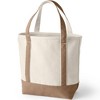 Lands' End Open Top Canvas Tote Bag - 4 of 4