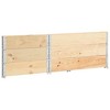 vidaXL Pallet Collars 3 pcs 31.5"x47.2" Solid Pine Wood - 4 of 4