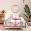 Deny Designs 2pc Twin/Twin XL Emanuela Carratoni Preppy Bows and Cherries Comforter and Sham Set - 3 of 4