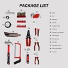 238PCS Socket Wrench Auto Repair Tool,Portable Storage Case, Professional Household Tool Set w/Toolbox Storage Case for Home DIY - 3 of 4