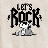 Boys' - Peanuts - Lets Rock Graphic Long Sleeve Fleece Sweatshirt - 2 of 4