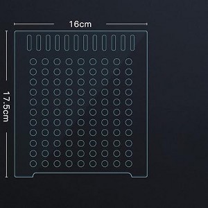 Transparent Acrylic Divider With Suction Cup Fish Tank Aquarium Accessories For Sick Fish - 1 of 4