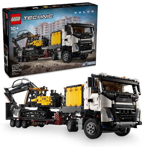 Lego Technic Volvo Fmx Truck Ec230 Electric Excavator Building Toy 42175 Target