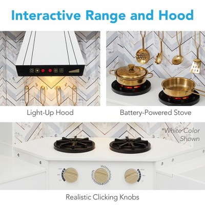 Best Choice Products Pretend Play Corner Kitchen, Ultimate Wooden Toy