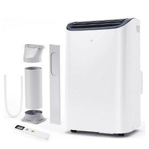 Simzlife Portable AC 14000 btu Quiet Air Conditioner, Cools 450 Sq.Ft, Multifunctional AC, Evaporative Air Cooler with Dehumidifier, Remote Control - 1 of 4