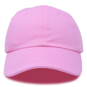 Dalix Youth Adjustable Cotton Baseball Cap Lightweight Curved Bill Kids Hat - 1 of 4